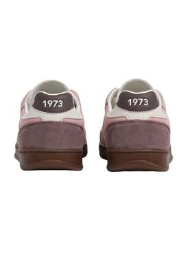 Zapatillas Pepe Jeans Ball piel rosa para mujer
