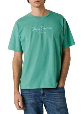 Camiseta Pepe Jeans Eggo verde para hombre