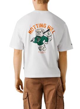 Camiseta Pepe Jeans Gideon blanco para hombre