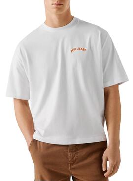 Camiseta Pepe Jeans Gideon blanco para hombre