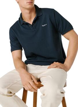 Polo Pepe Jeans Oscar azul marino para hombre