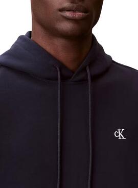 Sudadera Calvin Klein Jeans Monogram azul marino para hombre