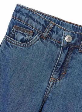 Pantalón Vaquero Mayoral con broche azul para niño 