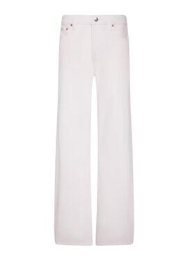 Pantalón vaquero Calvin Klein Jeans 90s blanco para mujer