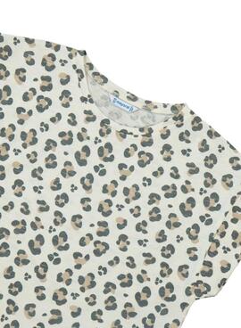Camiseta Mayoral Animal Print para niña 
