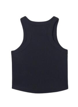 Camiseta Mayoral con tirantes en negro para niña