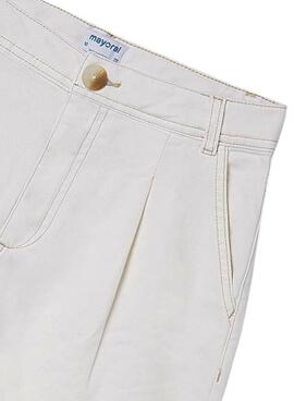 Pantalón Mayoral ancho crudo para niña