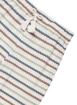 Pantalón Mayoral estampado rayas para niña