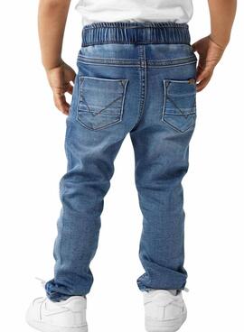 Pantalón Name It azul medio para niño