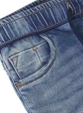 Pantalón Name It azul medio para niño