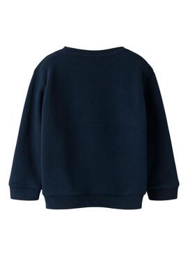 Sudadera Name It coche azul marino para niño