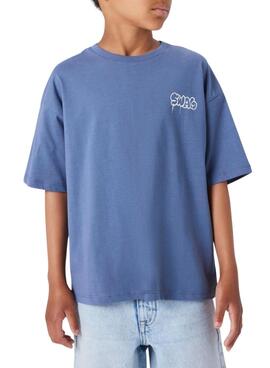 Camiseta Name It San Francisco azul para niño