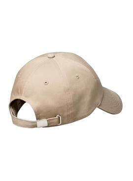 Gorra Calvin Klein Jeans Monologo bordado beige para hombre