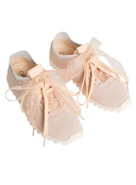 Zapatillas Calvin Klein Jeans Laces rosa para mujer