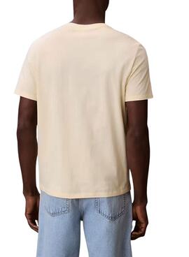 Camiseta Calvin Klein Jeans 30S amarillo para hombre