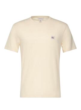 Camiseta Calvin Klein Jeans 30S amarillo para hombre
