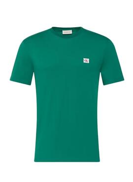 Camiseta Calvin Klein Jeans 30S verde para hombre