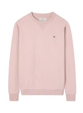 Sudadera Silbon Minilogo rosa para hombre