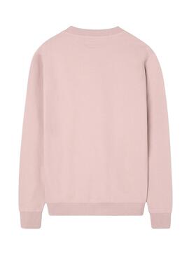 Sudadera Silbon Minilogo rosa para hombre