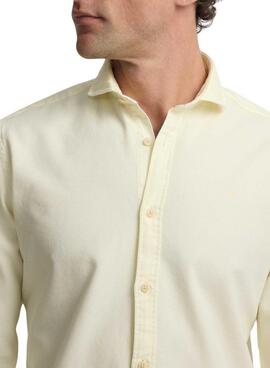 Camisa Silbon Sport amarillo para hombre