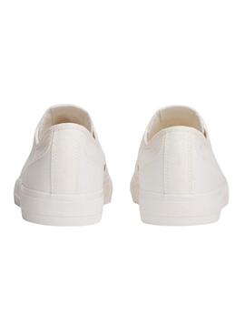 Zapatillas Tommy Jeans Archive de lona blanco para hombre