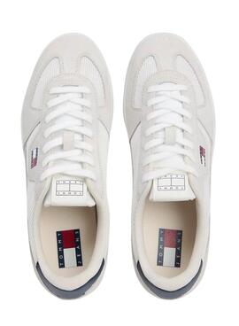 Zapatillas Tommy Jeans Greenwich textura mixta gris para hombre