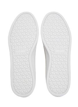 Zapatillas Tommy Jeans Greenwich textura mixta gris para hombre