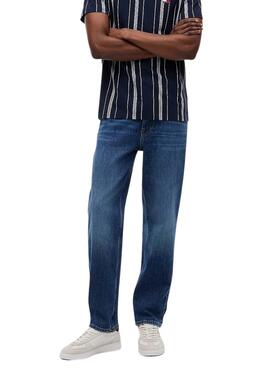 Zapatillas Tommy Jeans Greenwich textura mixta gris para hombre