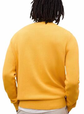 Jersey Ecoalf Tail amarillo para hombre