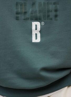 Sudadera Ecoalf Bardera verde para hombre