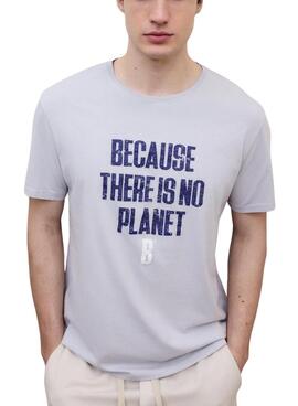 Camiseta Ecoalf Min gris para hombre