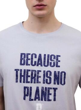 Camiseta Ecoalf Min gris para hombre