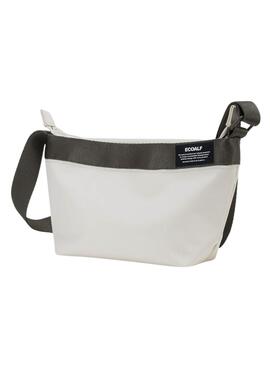Bolso Ecoalf bandolera Areny blanco para mujer