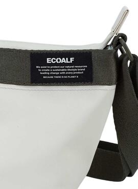 Bolso Ecoalf bandolera Areny blanco para mujer