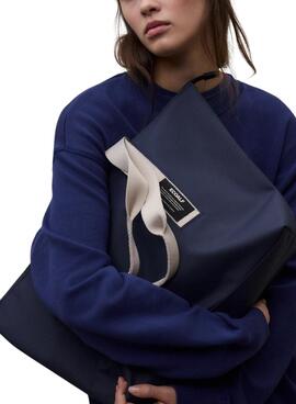 Bolso Ecoalf  Areny Medium marino para mujer