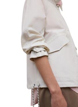 Chaqueta Ecoalf Major beige para mujer