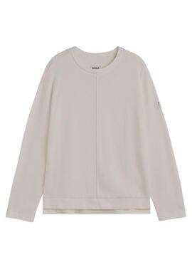 Sudadera Ecoalf Ankara beige para mujer