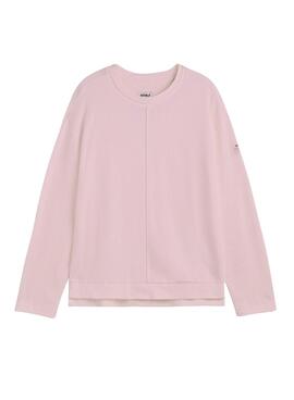 Sudadera Ecoalf Ankara rosa para mujer