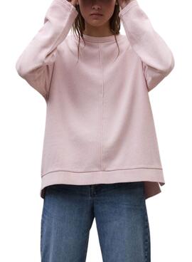 Sudadera Ecoalf Ankara rosa para mujer