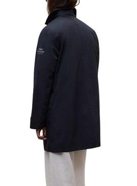 Gabardina Ecoalf Packable Verne marino para mujer