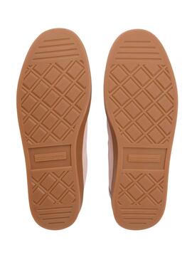 Zapatillas Tommy Jeans Heritage Monogram rosa para mujer