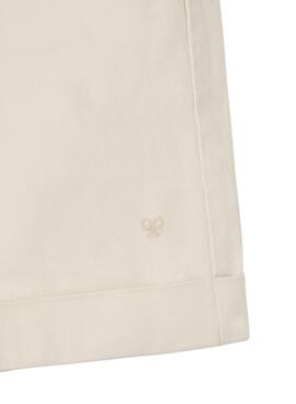 Bermudas Silbon clásico beige para hombre