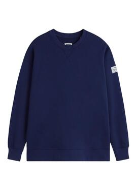 Sudadera Ecoalf Storm azul para mujer