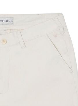 Pantalón Silbon chino piedra para hombre