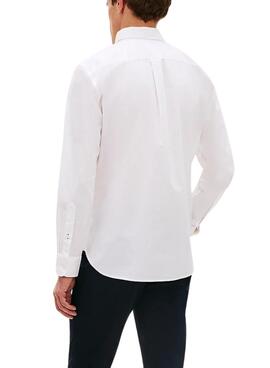 Camisa Tommy Hilfiger Light Oxford blanco para hombre