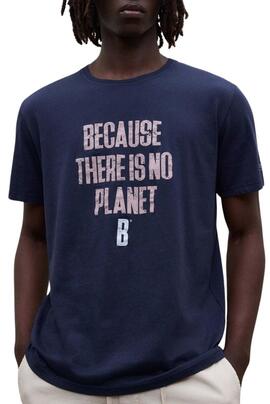 Camiseta Ecoalf Min marino para hombre