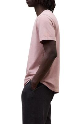 Camiseta Ecoalf Vent rosa para hombre