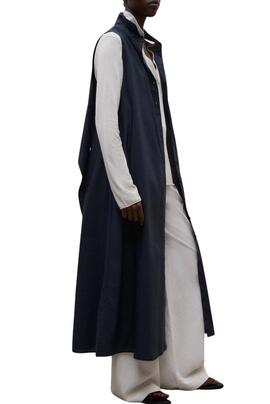 Vestido Ecoalf Chiara marino para mujer