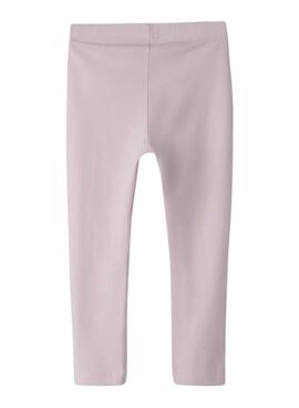 Leggings Name It Bilona pack de 2 rosa para niña