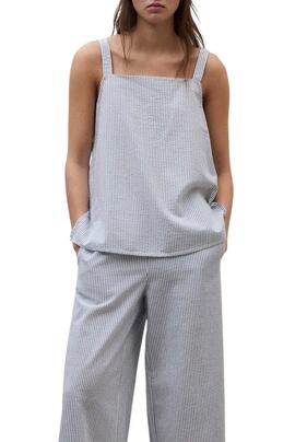 Top Ecoalf Aria estampado de rayas para mujer